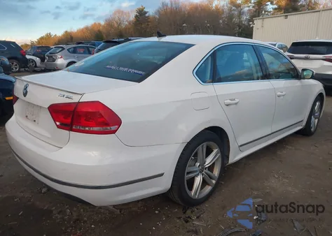 2013 Volkswagen Passat 2.0L Tdi Sel Premium из США, поврежденный, VIN 1VWCN7A30DC042427